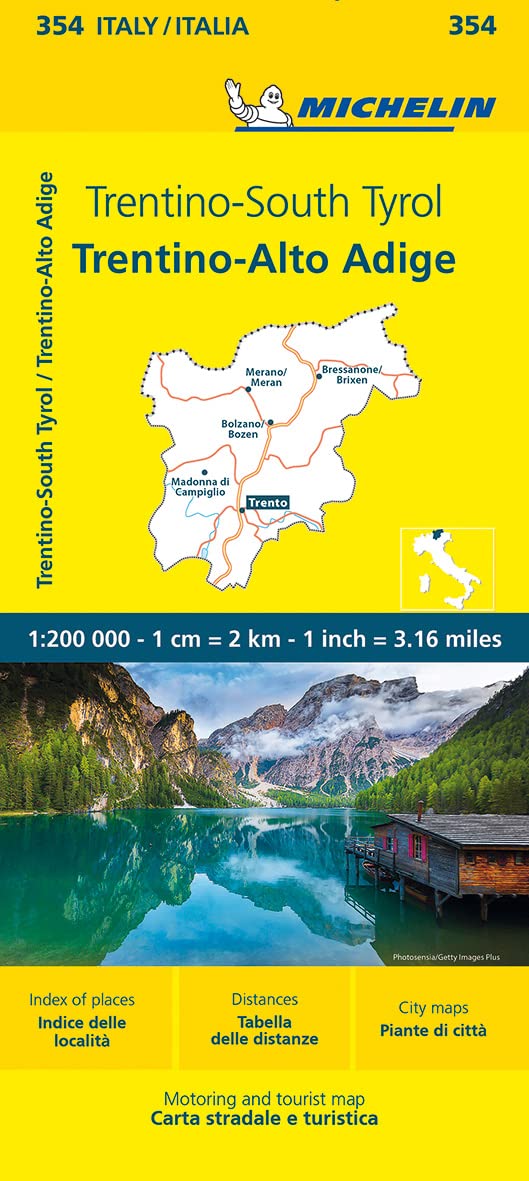 Michelin Trentino - Südtirol book