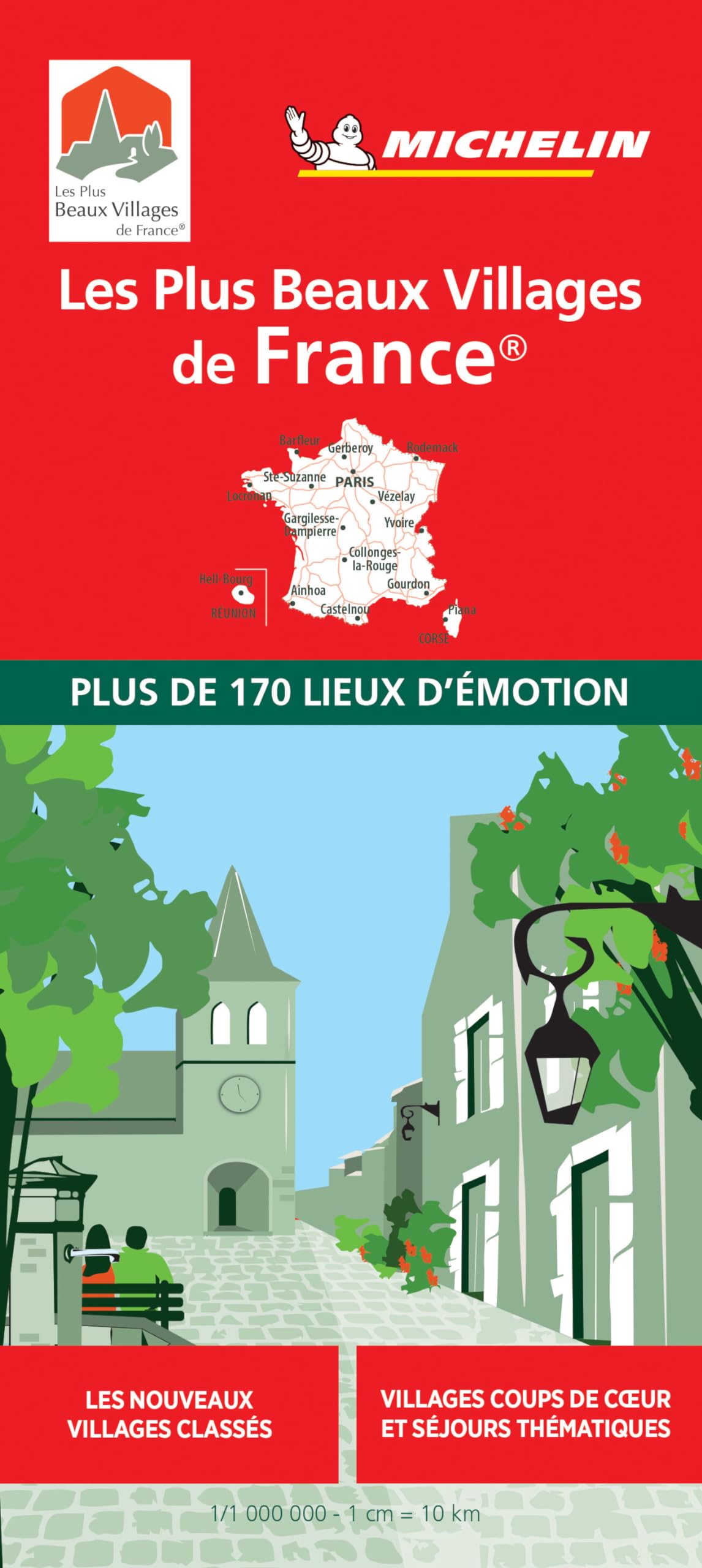 France plus beaux villages: Plus de 150 lieux d'émotion (Carte routière et touristique) Leisure, Home & Garden