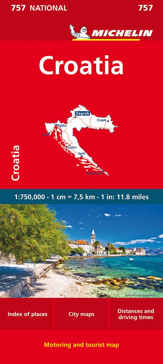 Michelin Croatia - 757 Leisure, Home & Garden Books