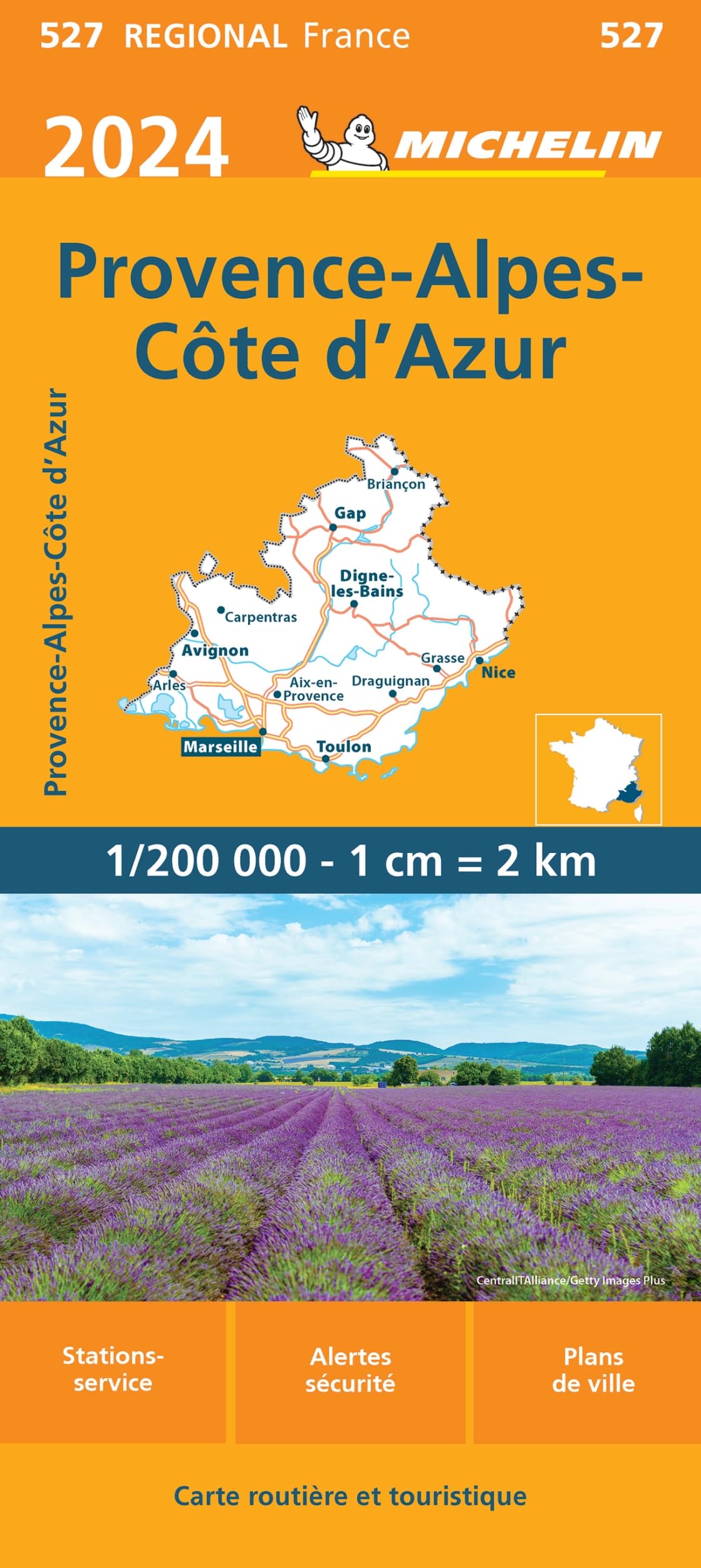 Carte Régionale Provence-Alpes-Côte d'Azur 2024 book