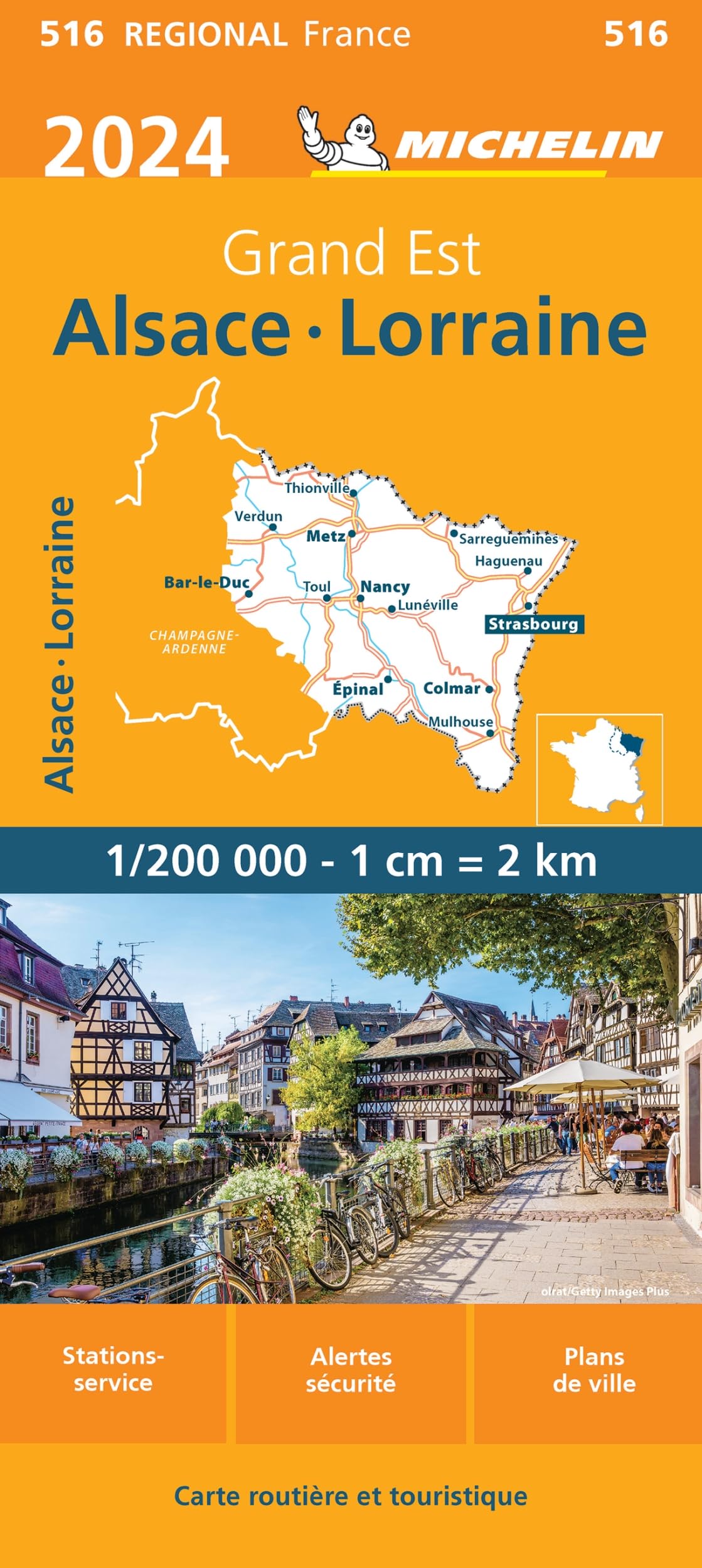 Alsace / Lorraine Grand Est 2024 (516) (Régional France, Band 516) Leisure, Home & Garden