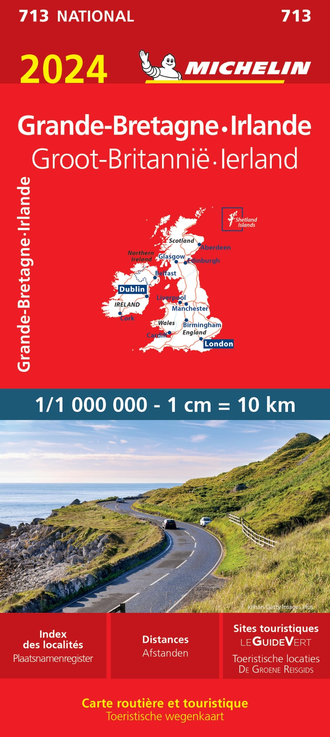 Carte Nationale Grande-Bretagne, Irlande 2024 book