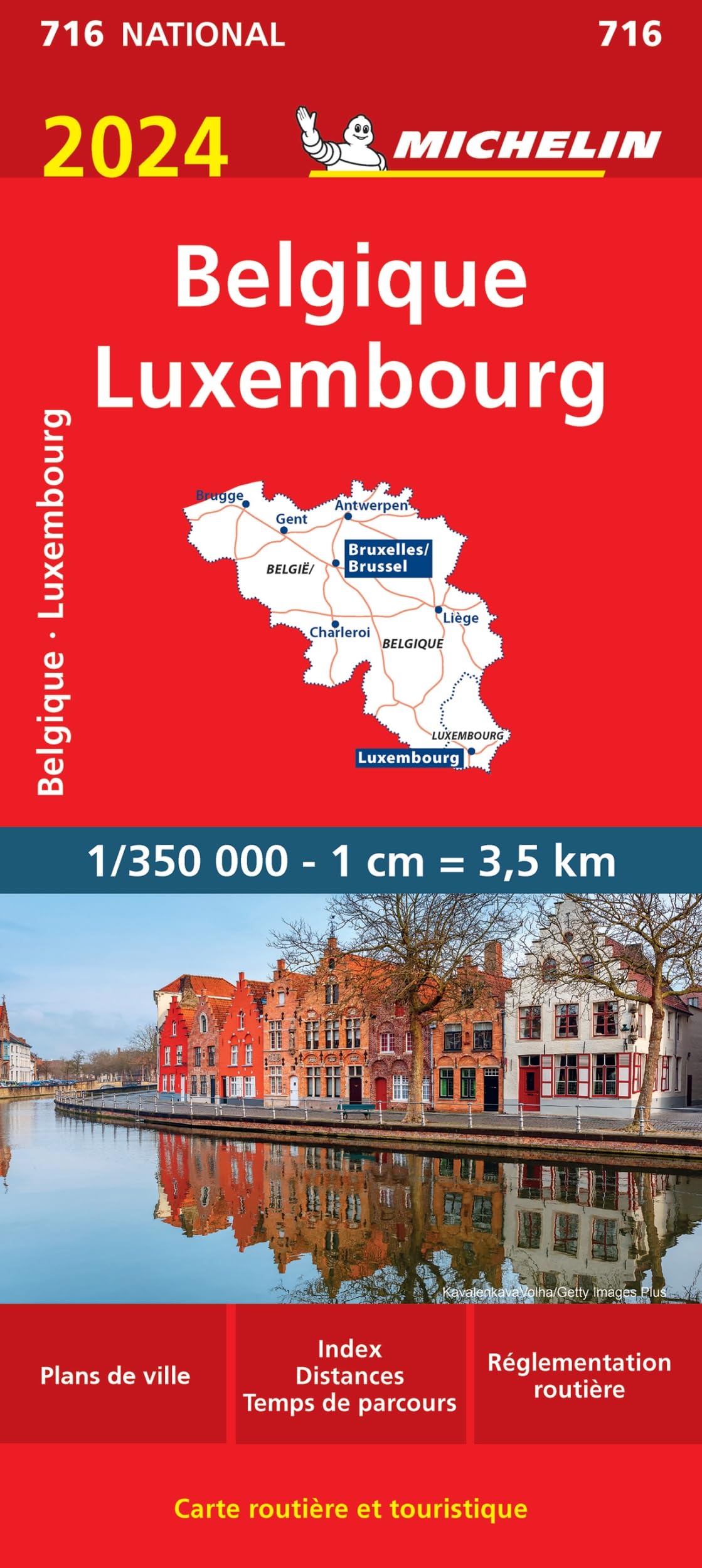 Carte Nationale Belgique, Luxembourg 2024 Leisure, Home & Garden