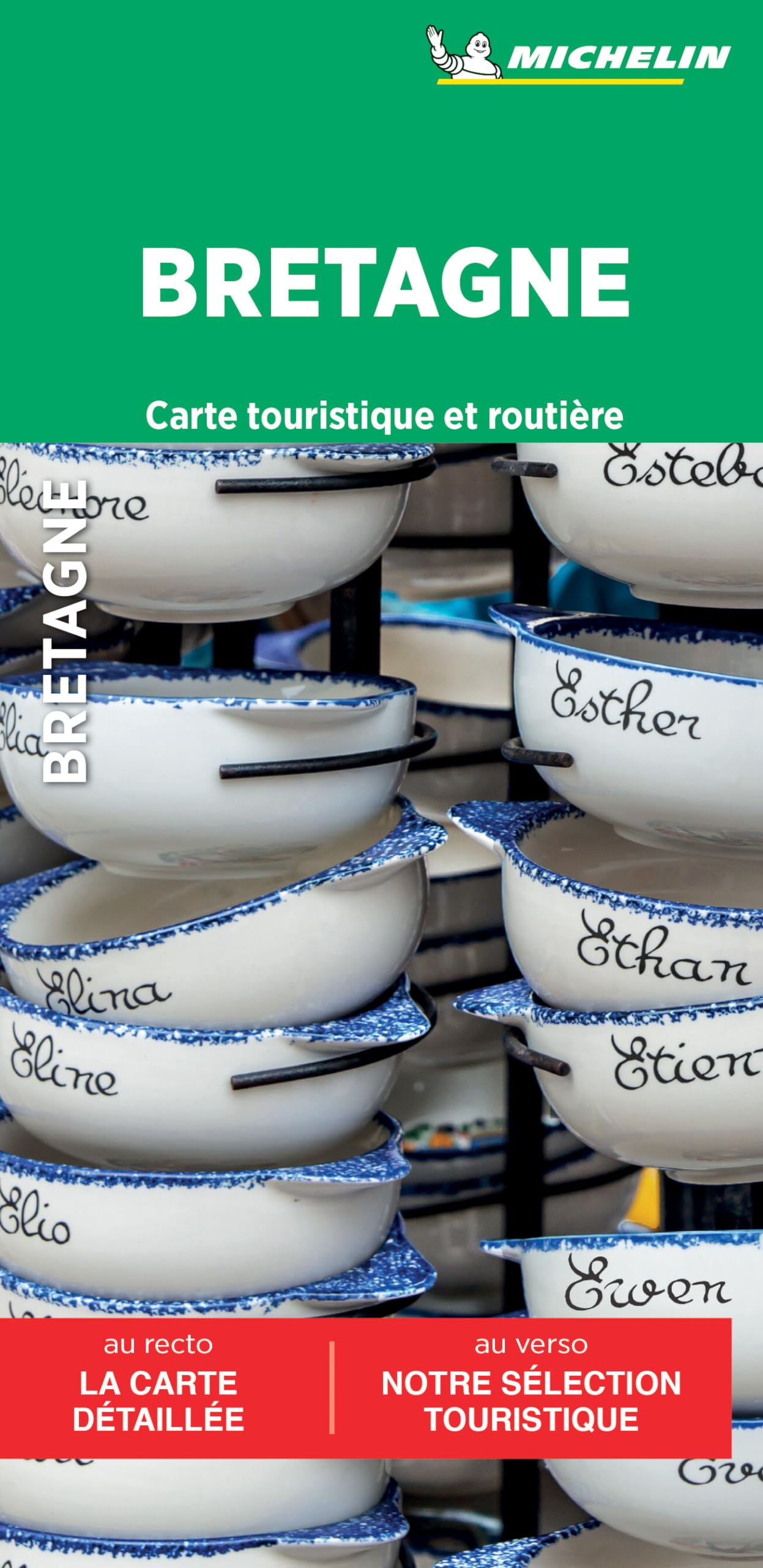 Carte routière & touristique Bretagne book