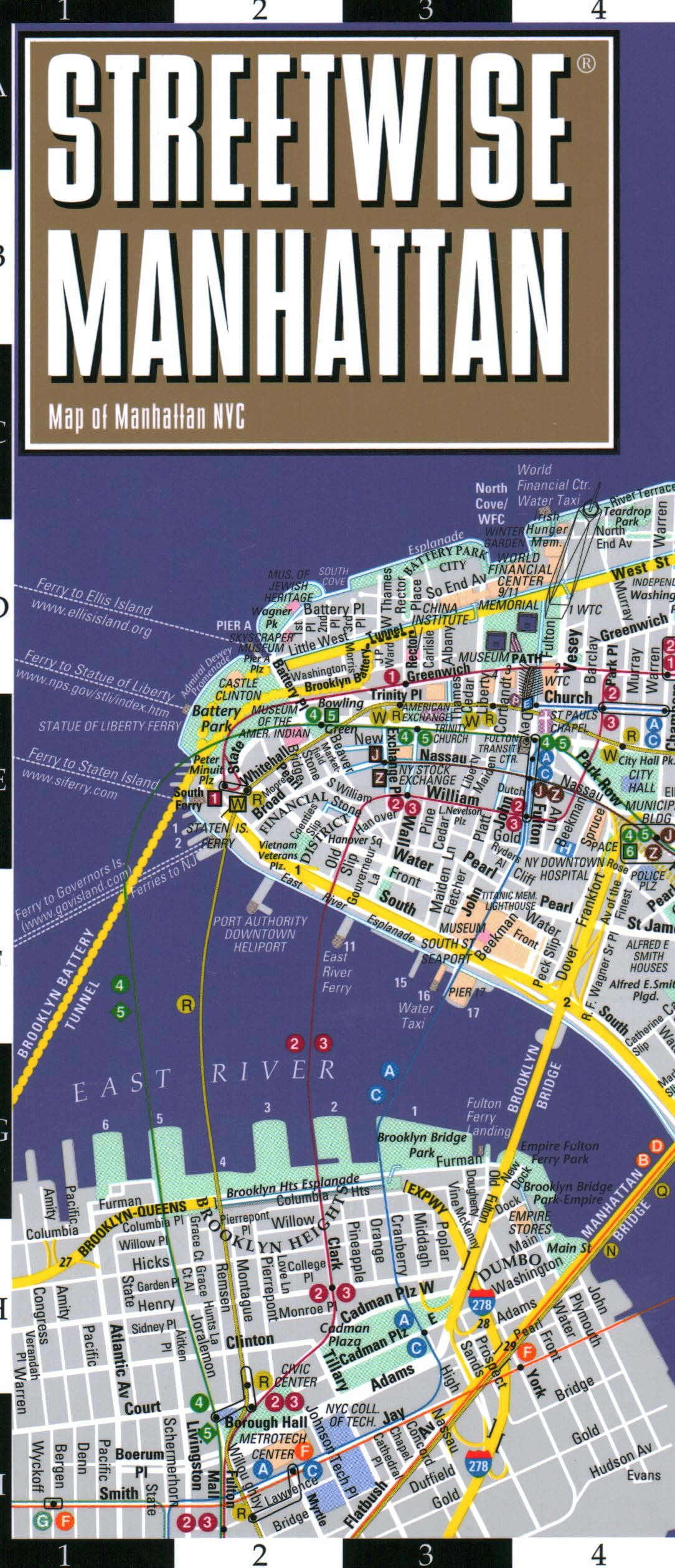 Michelin Streetwise Map Manhattan: Map of Manhattan NYC (Michelin Streetwise Maps) Leisure, Home & Garden