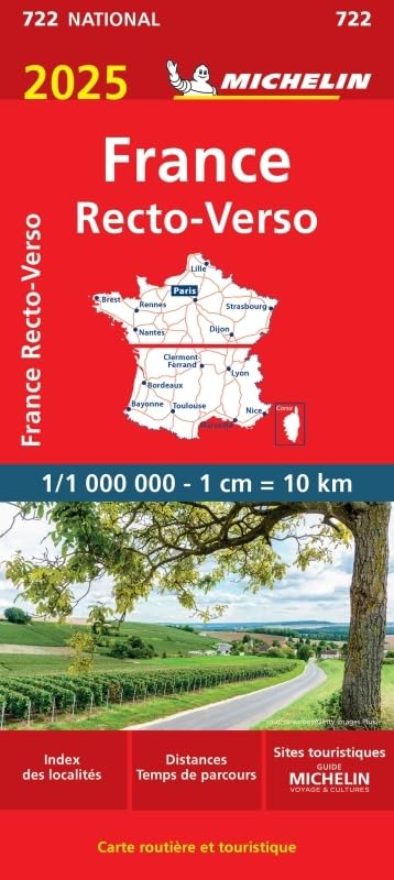 Carte Nationale France Recto-Verso 2025 Leisure, Home & Garden