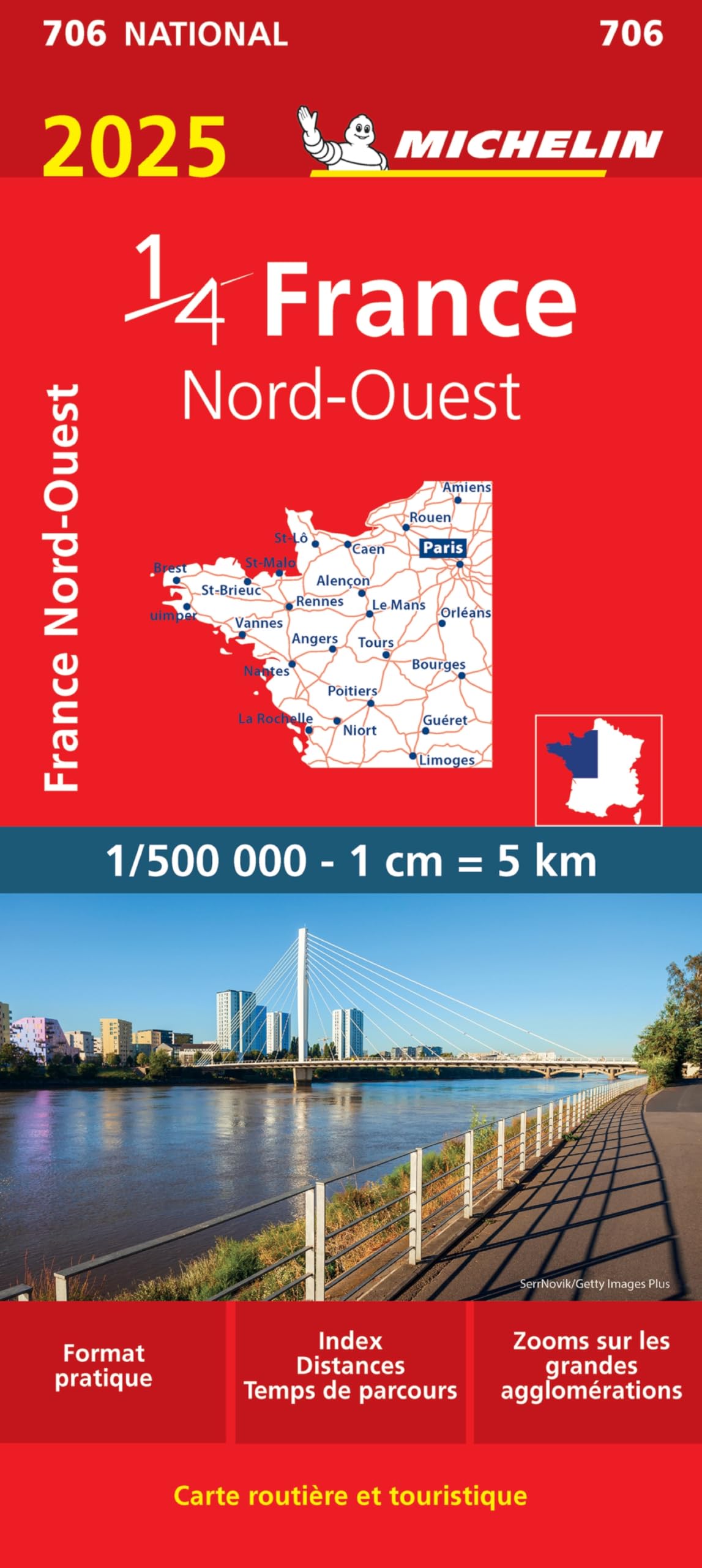 Michelin Nordwestfrankreich: Map (Carte nazionali) Leisure, Home & Garden
