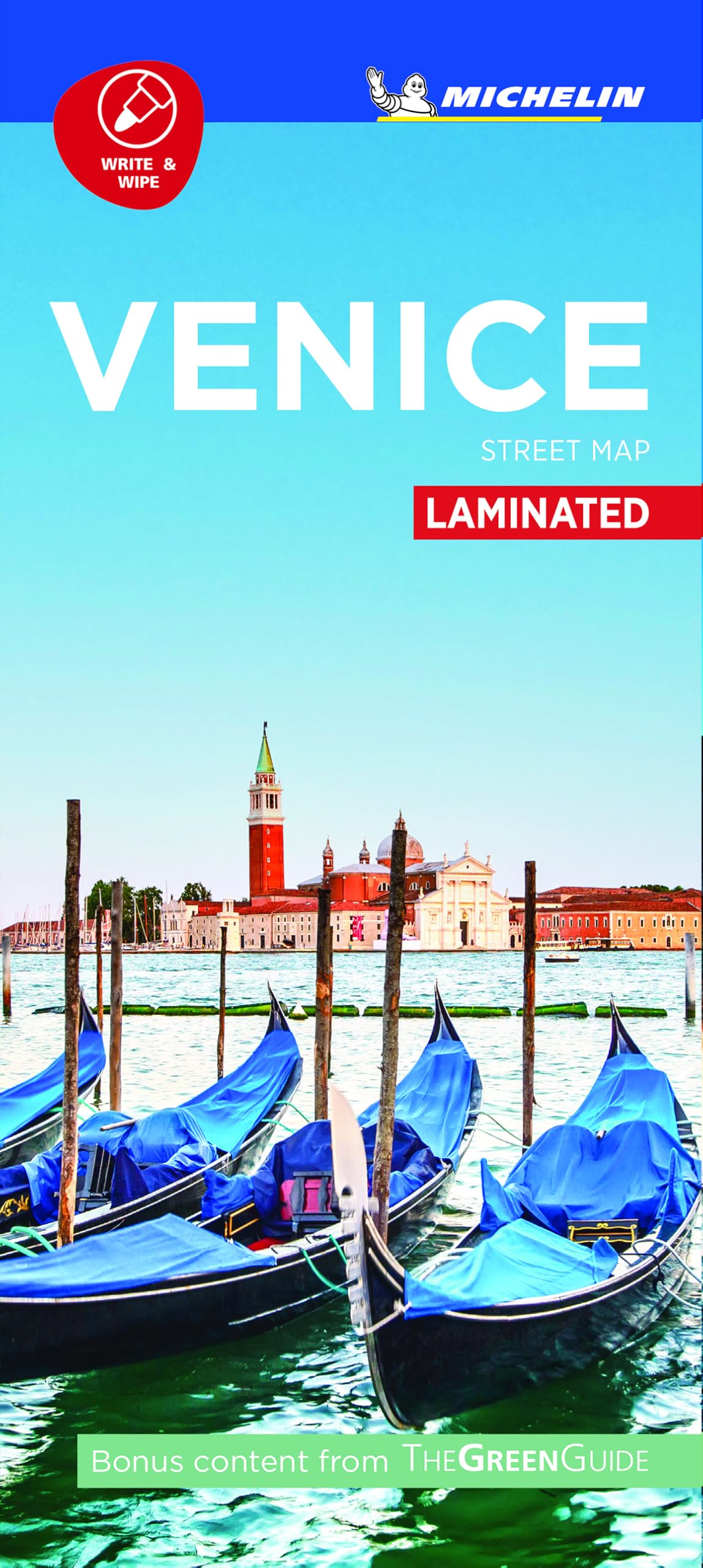Michelin Venice Street Map: Laminated City Plan (Michelin Road Atlases) Leisure, Home & Garden