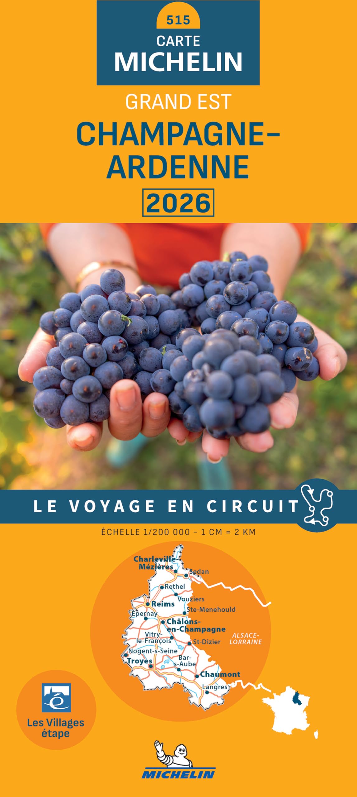 Carte Régionale Champagne-Ardenne 2026 book