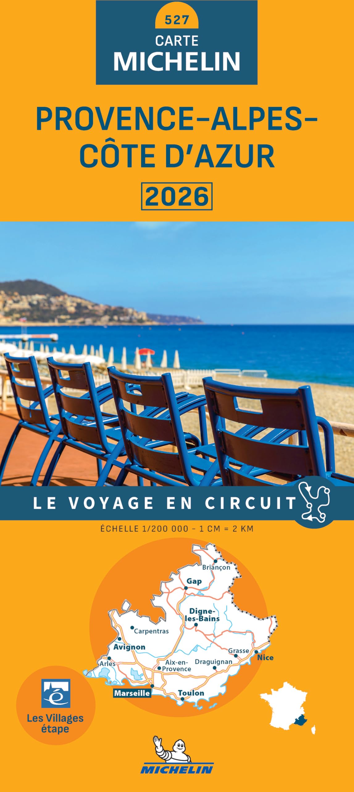 Carte Régionale Provence-Alpes-Côte d'Azur 2026 book