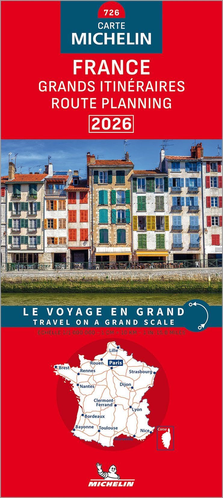 Michelin Frankreich Fernrouten 2026 Leisure, Home & Garden