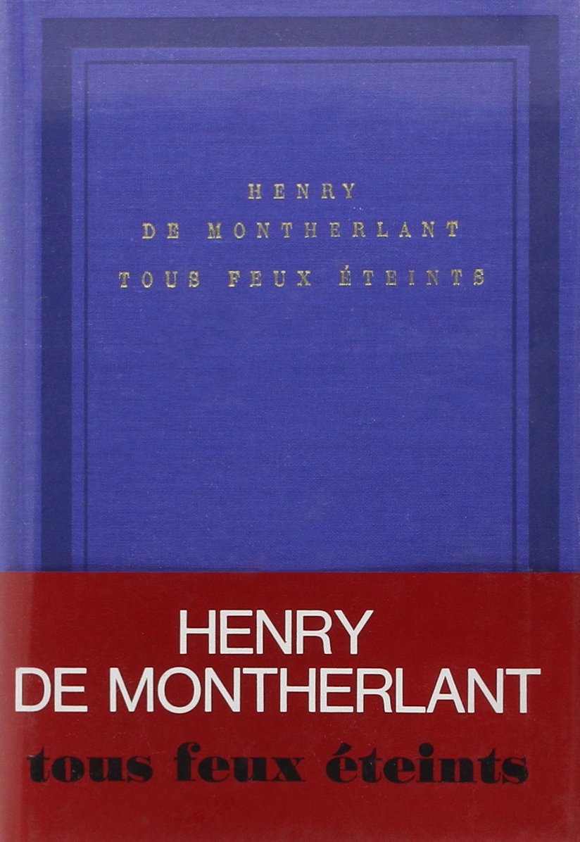 Tous feux éteints: Carnets 1965, 1966, 1967, 1972 et sans dates Contemporary literature