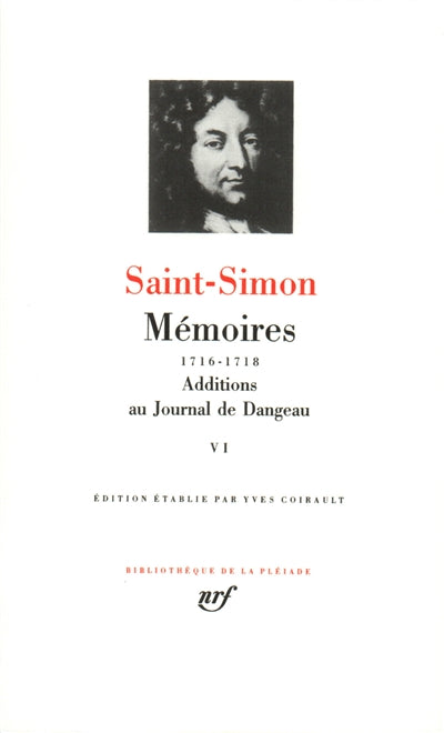 Product Image: Mémoires. Vol. 6. 1716-1718