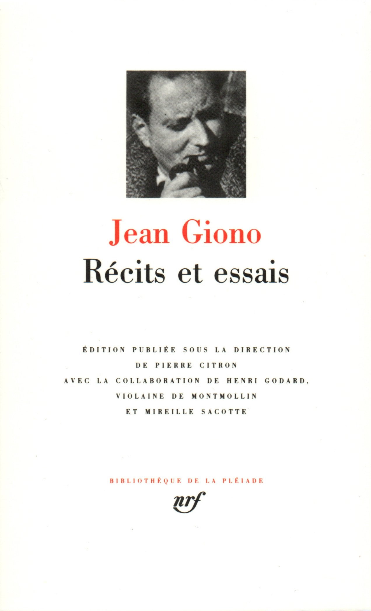 Recits Et Essais (Bibliotheque de la Pleiade, Band 351) Classics
