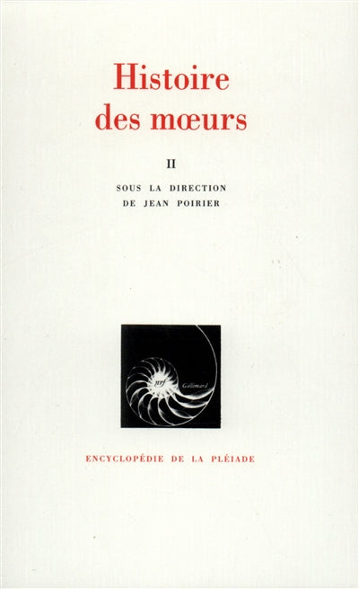 Product Image: Histoire des moeurs. Vol. 2. Modes et modèles