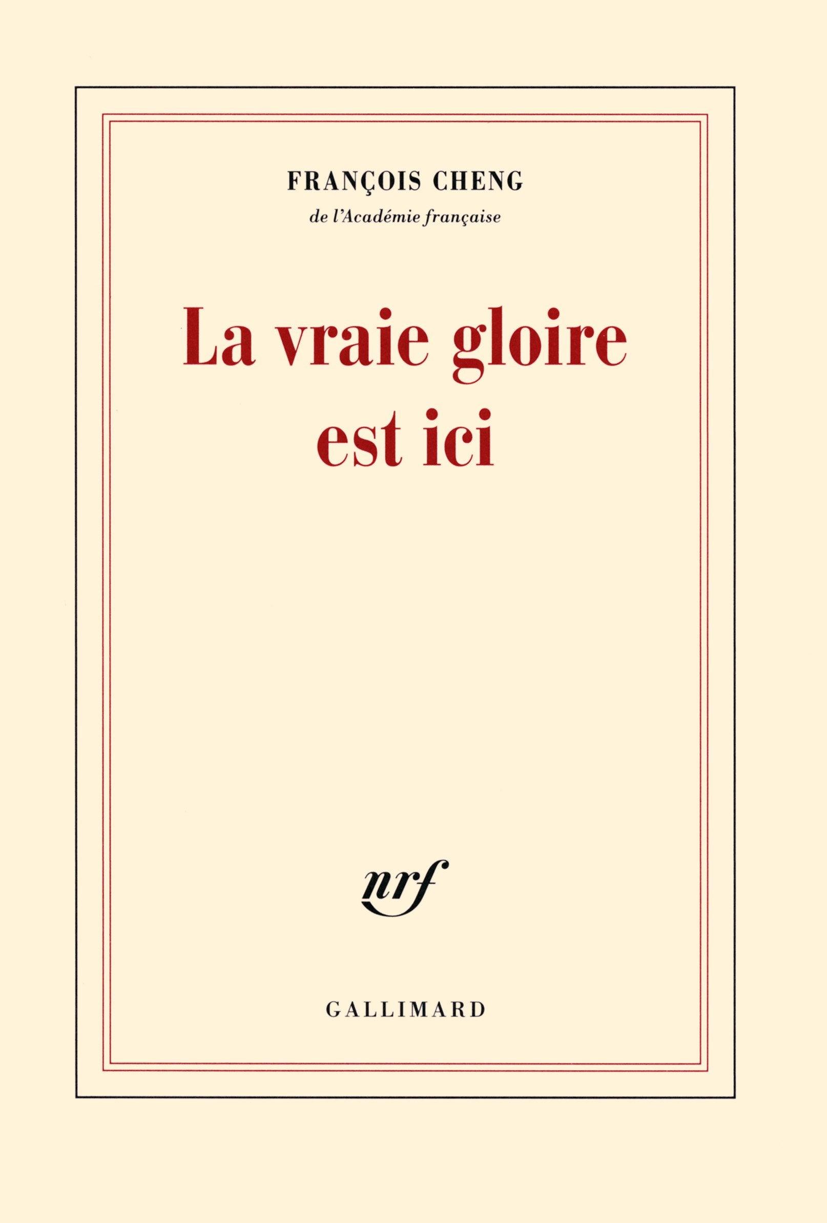 La vraie gloire est ici Poetry