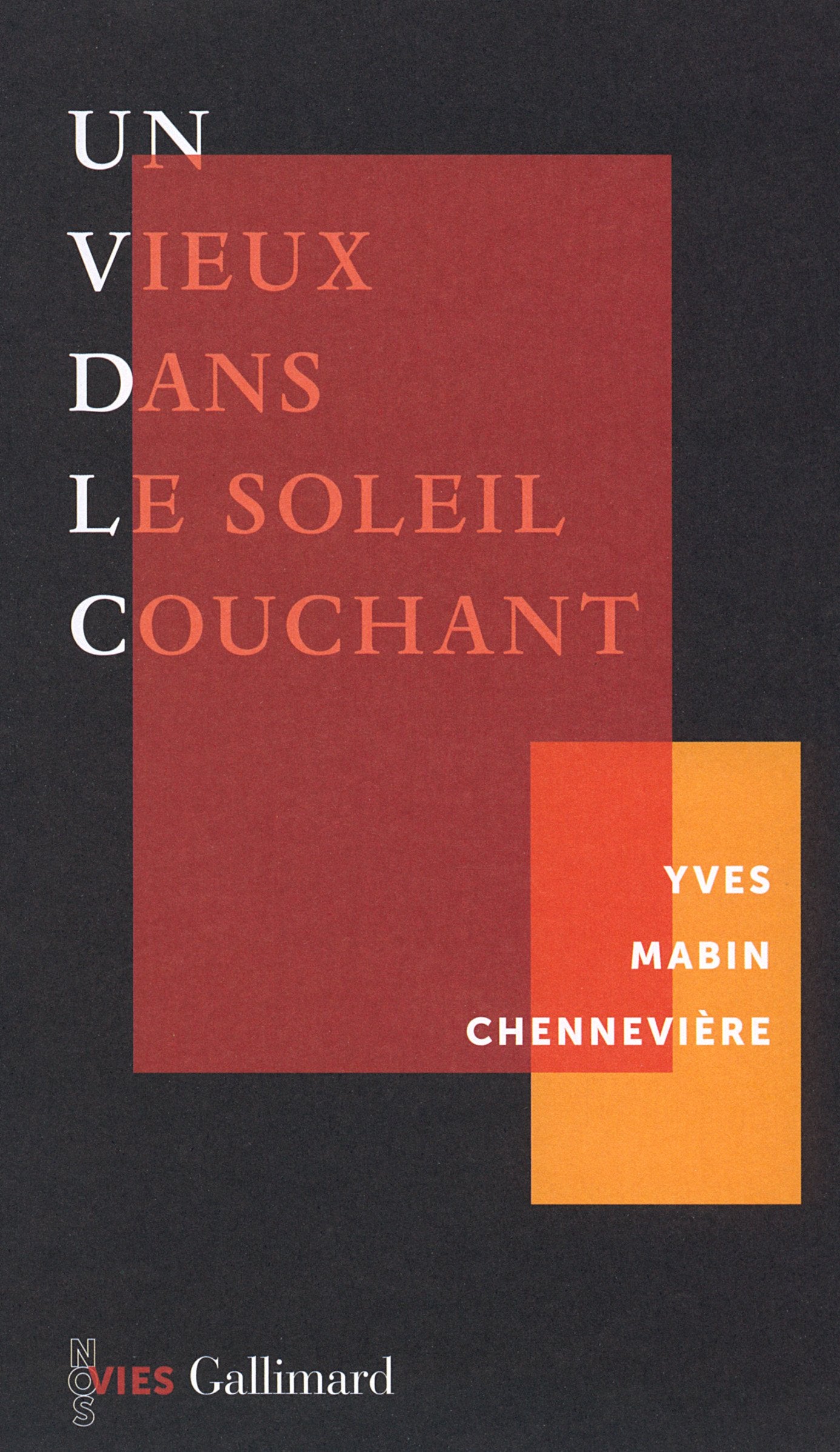 Un vieux dans le soleil couchant book