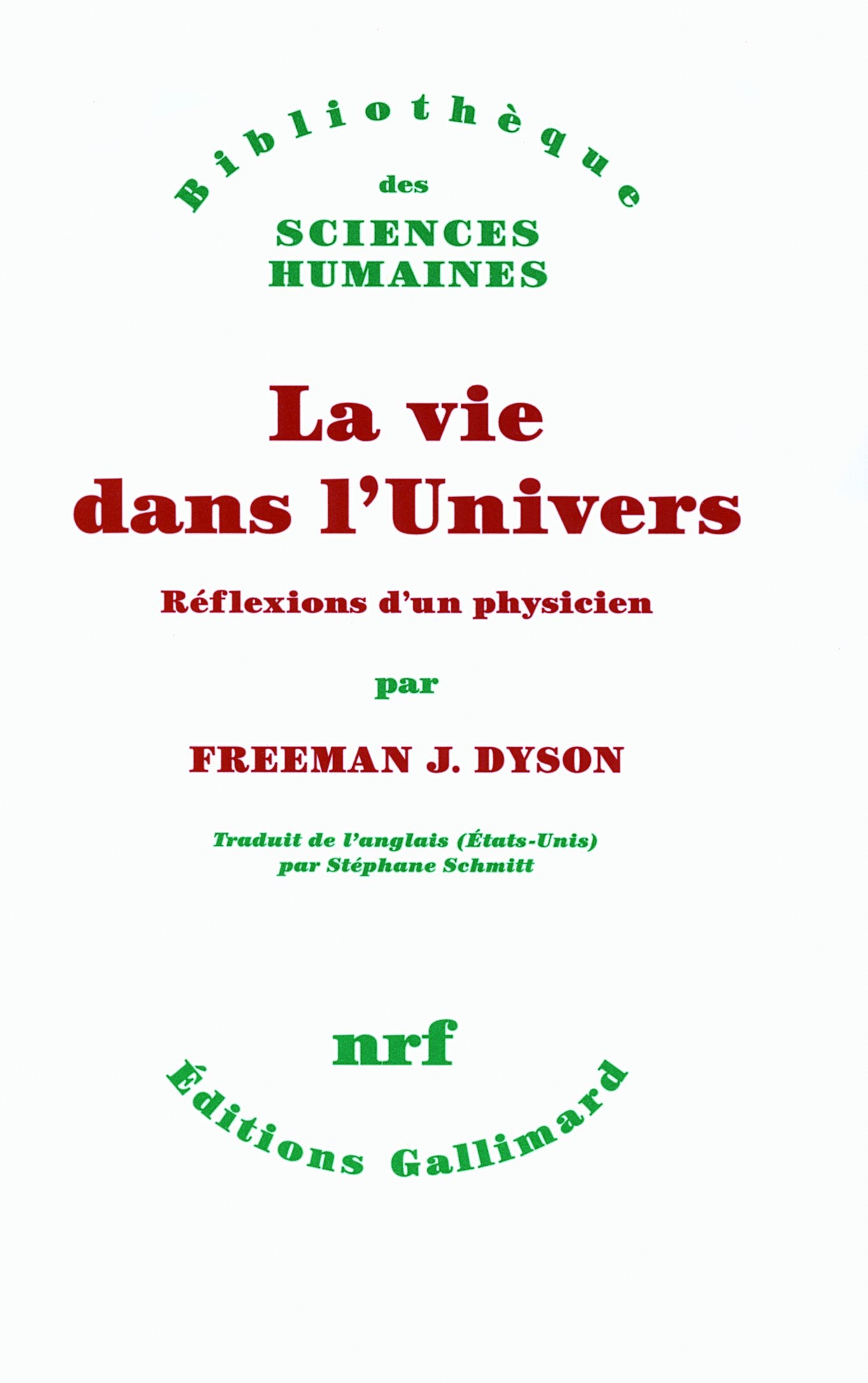 La vie dans l'Univers: Réflexions d'un physicien Essays & Short Stories