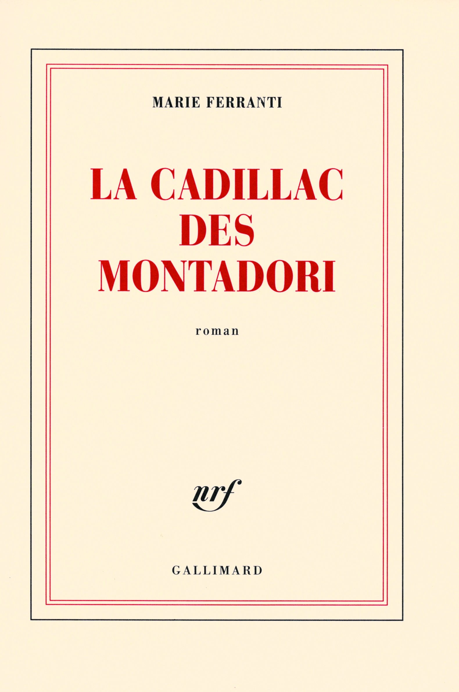 La Cadillac des Montadori Contemporary literature