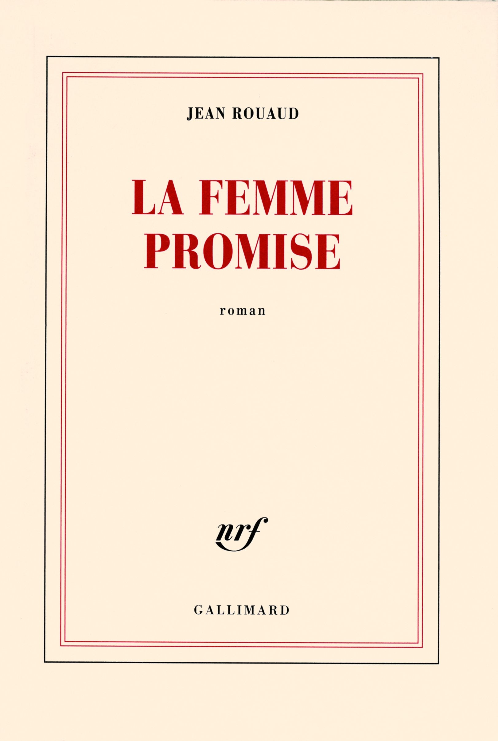 La femme promise Contemporary literature
