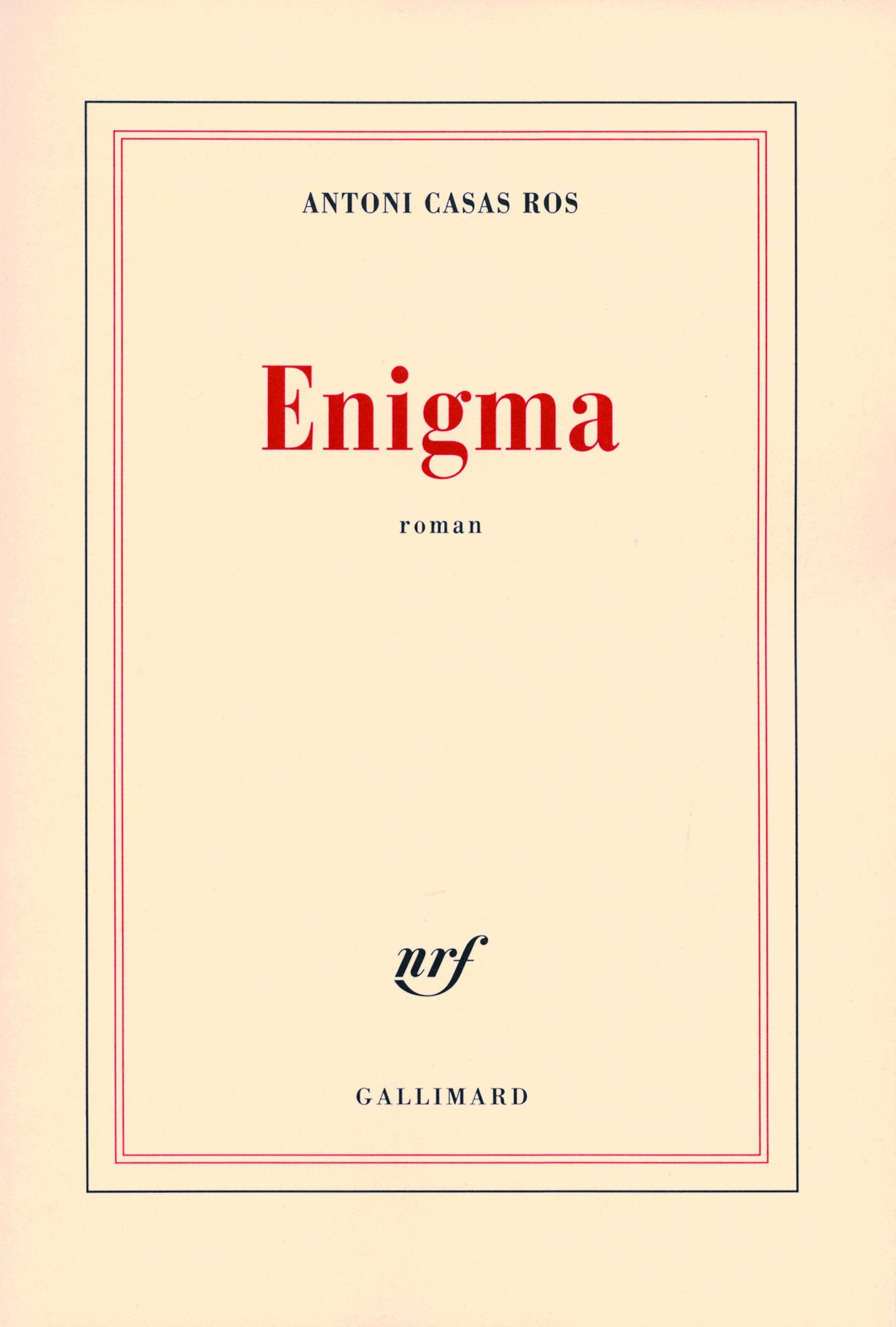 Enigma Contemporary literature