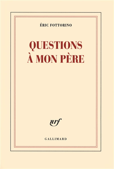 Product Image: Questions à mon père