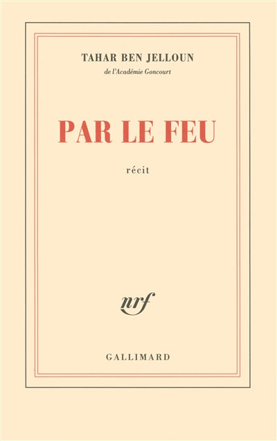 Product Image: Par le feu : récit