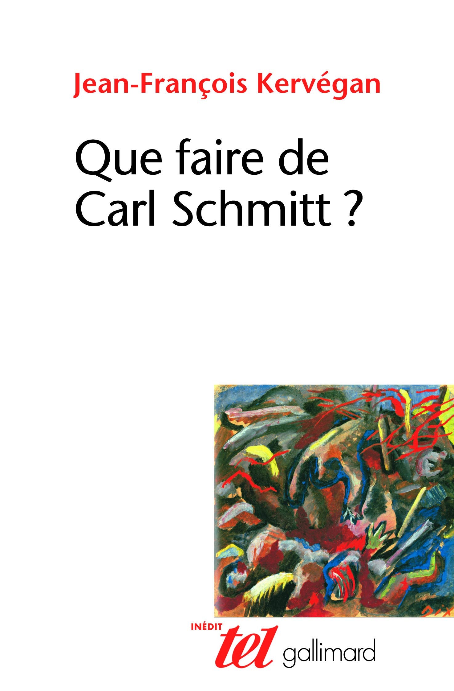 Que faire de Carl Schmitt ? Art & Literature