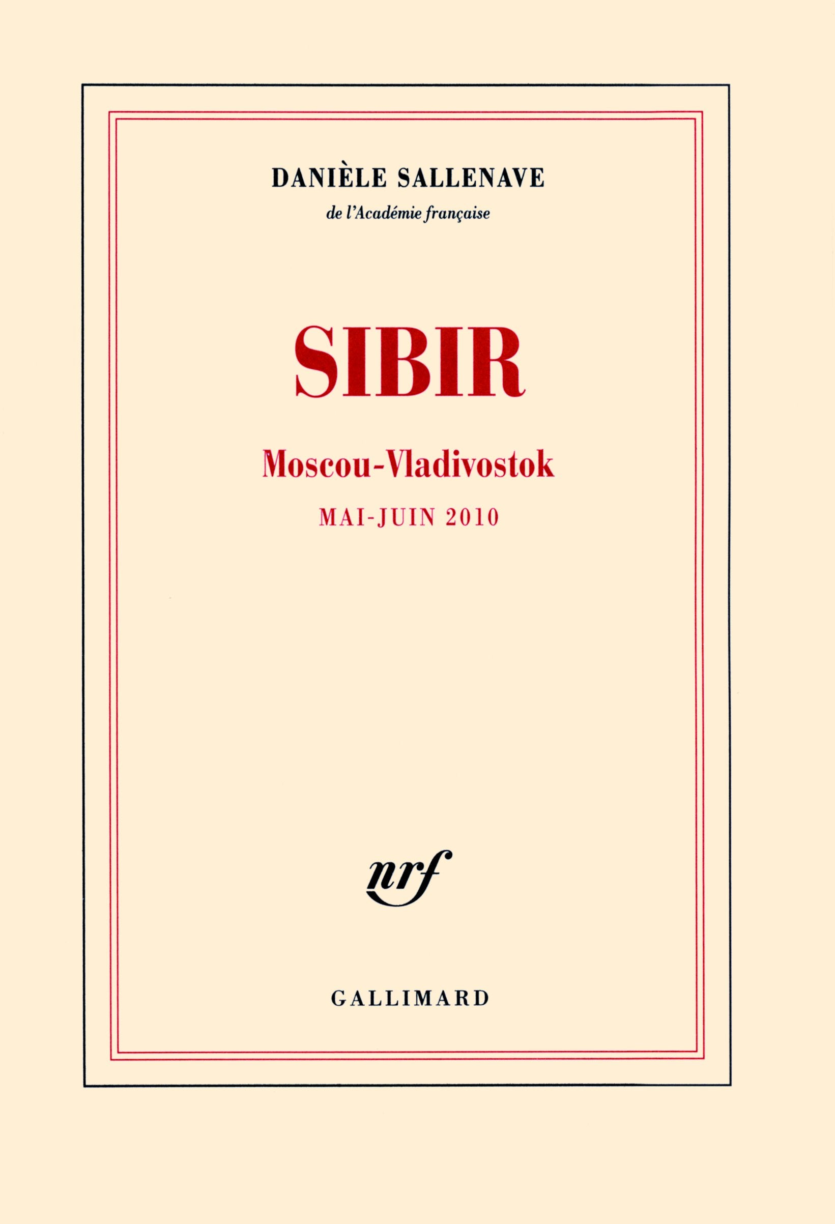 Sibir: Moscou-Vladivostok (mai-juin 2010) Contemporary literature