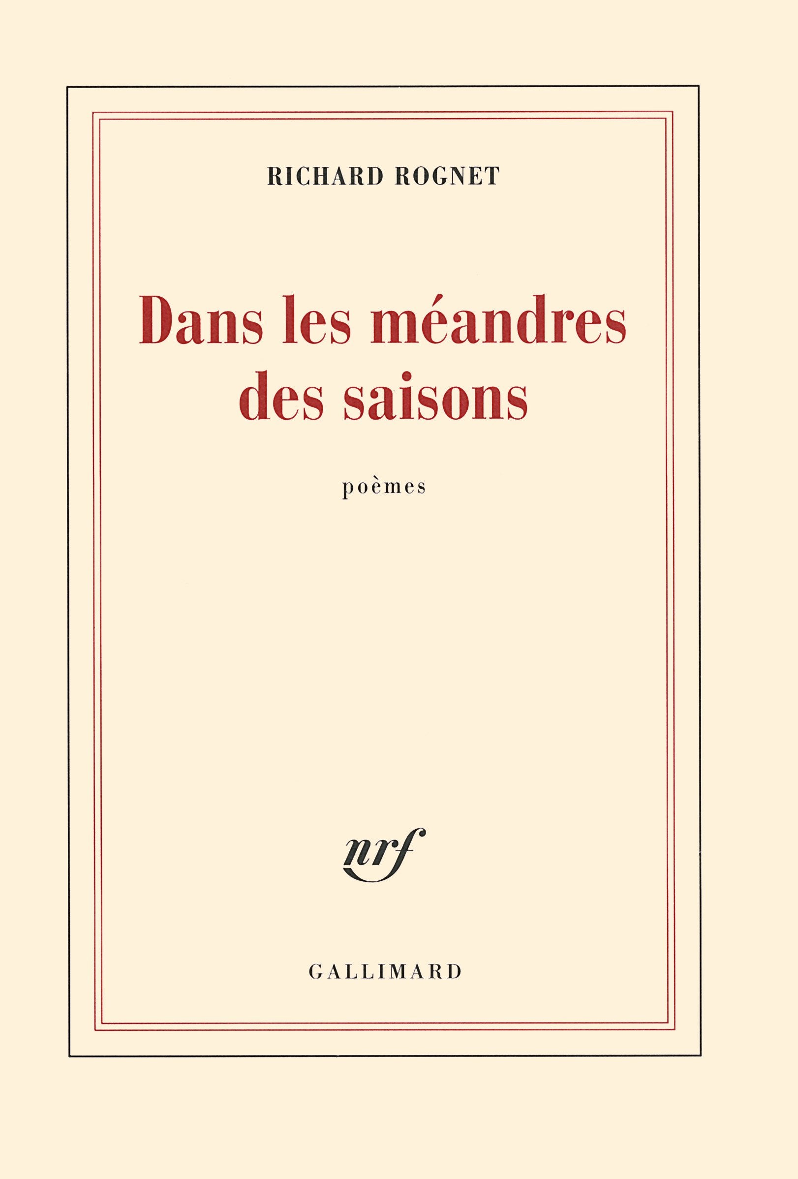 Dans les méandres des saisons/Elle était là quand on rentrait: Suivi de Elle était là quand on rentrait Contemporary literature