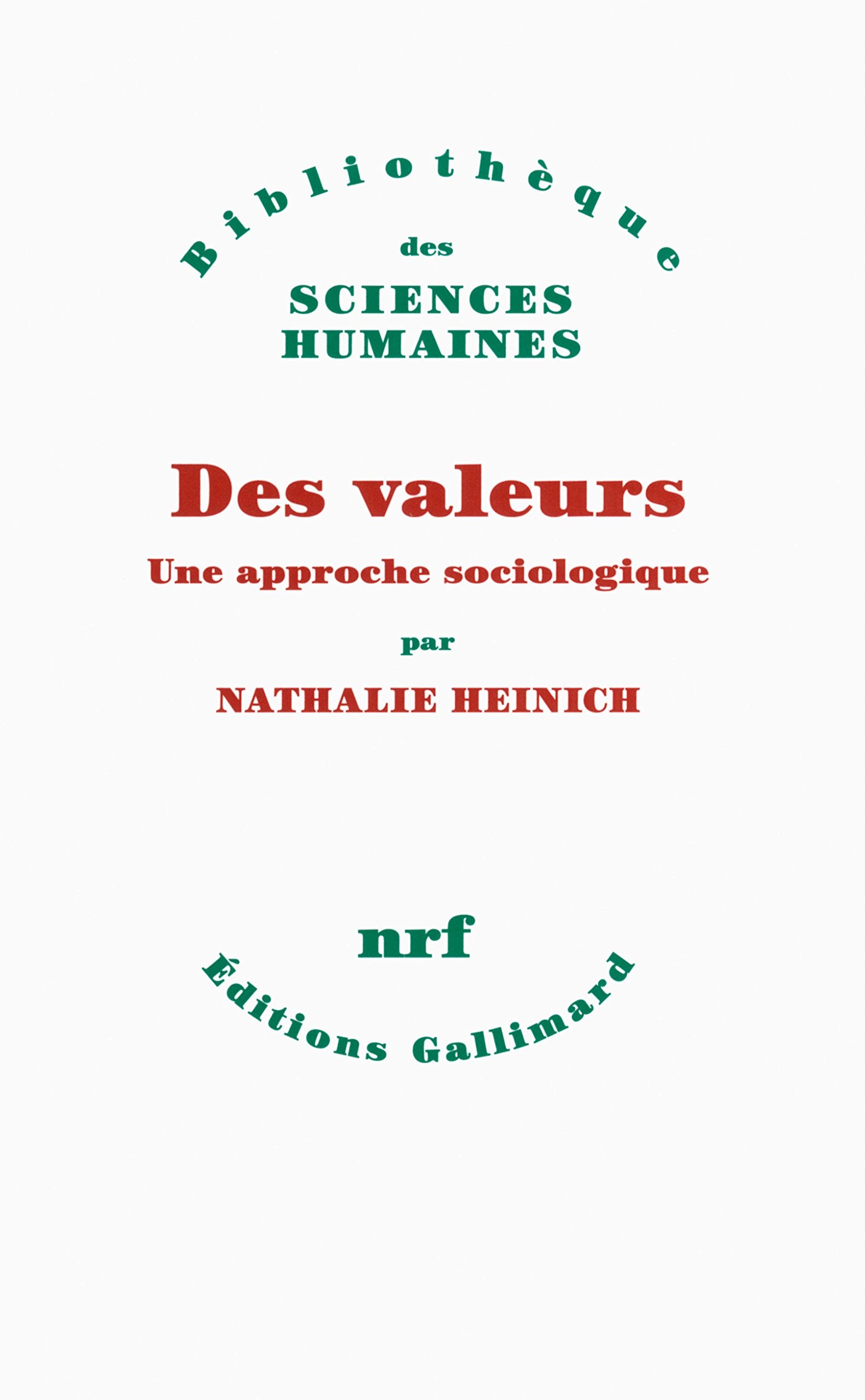 Des valeurs: Une approche sociologique book
