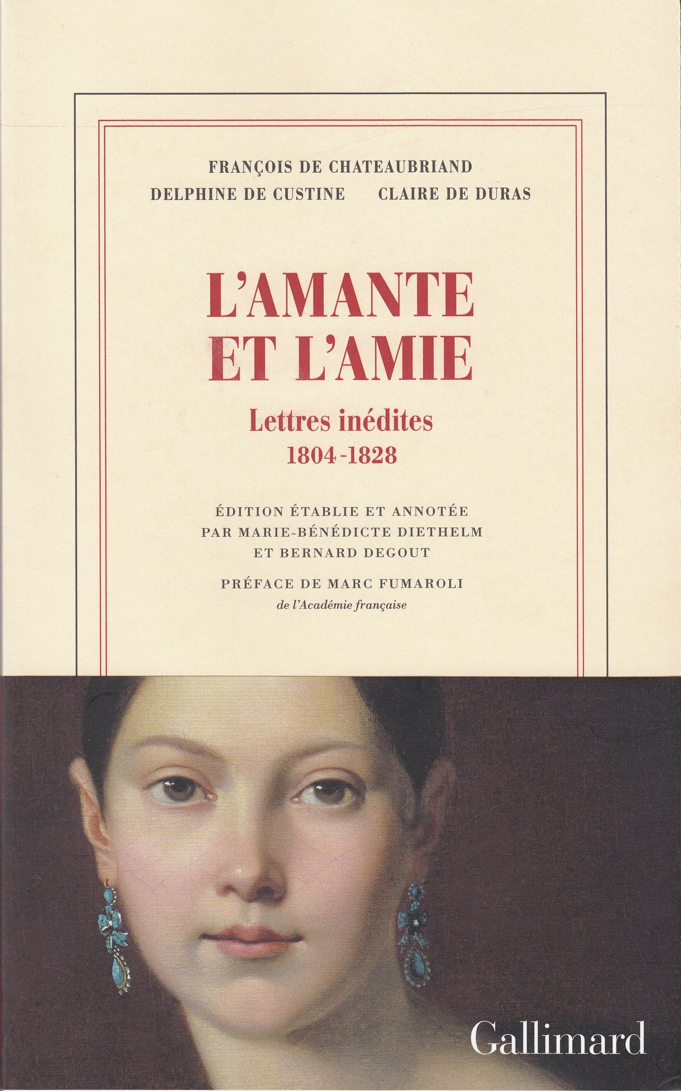 L'amante et l'amie: Lettres inédites 1804-1828 book
