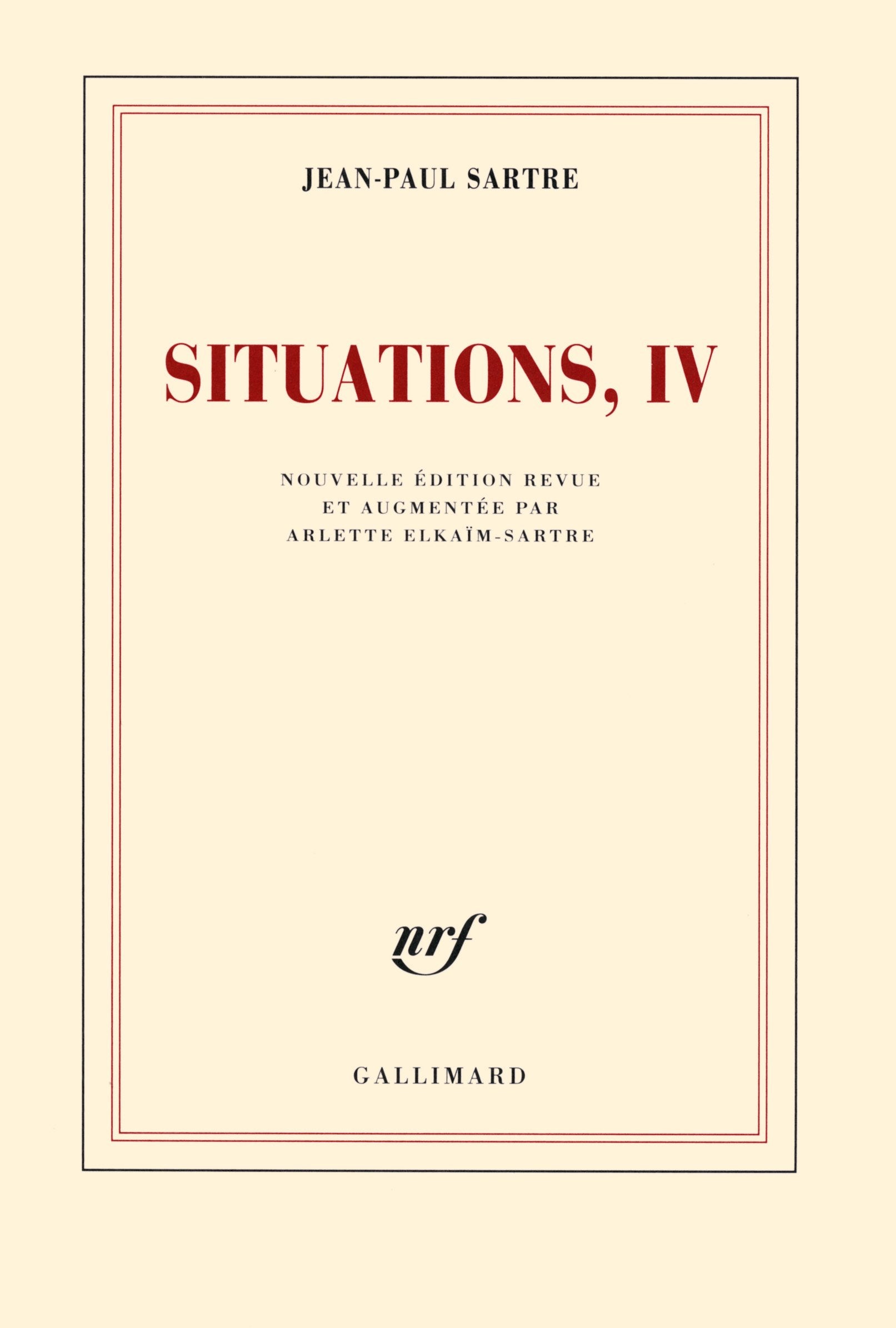 Situations (Tome 4-Avril 1950 - avril 1953) book