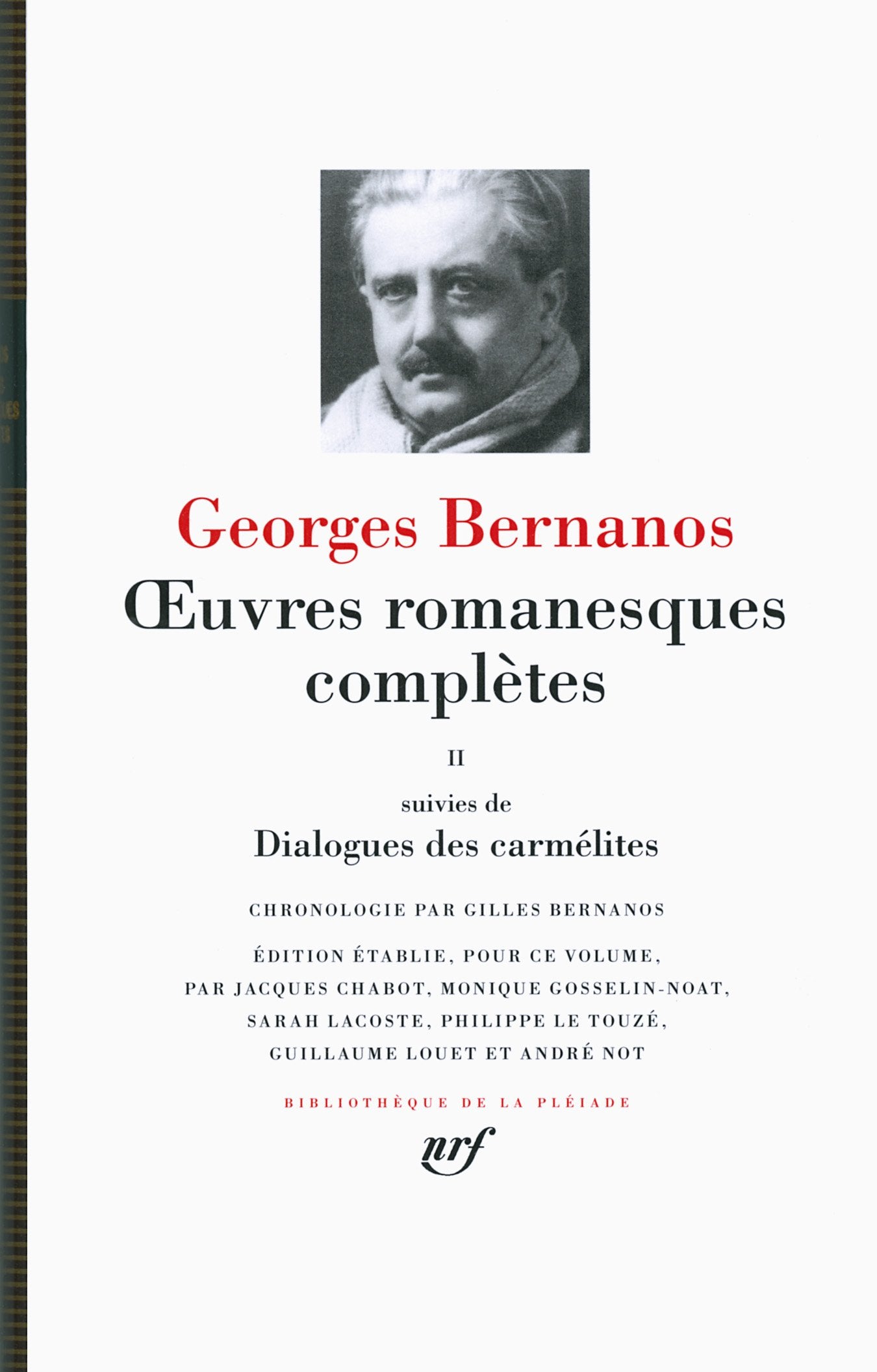 Oeuvres romanesques complètes/Dialogues des carmélites (Tome 2) book