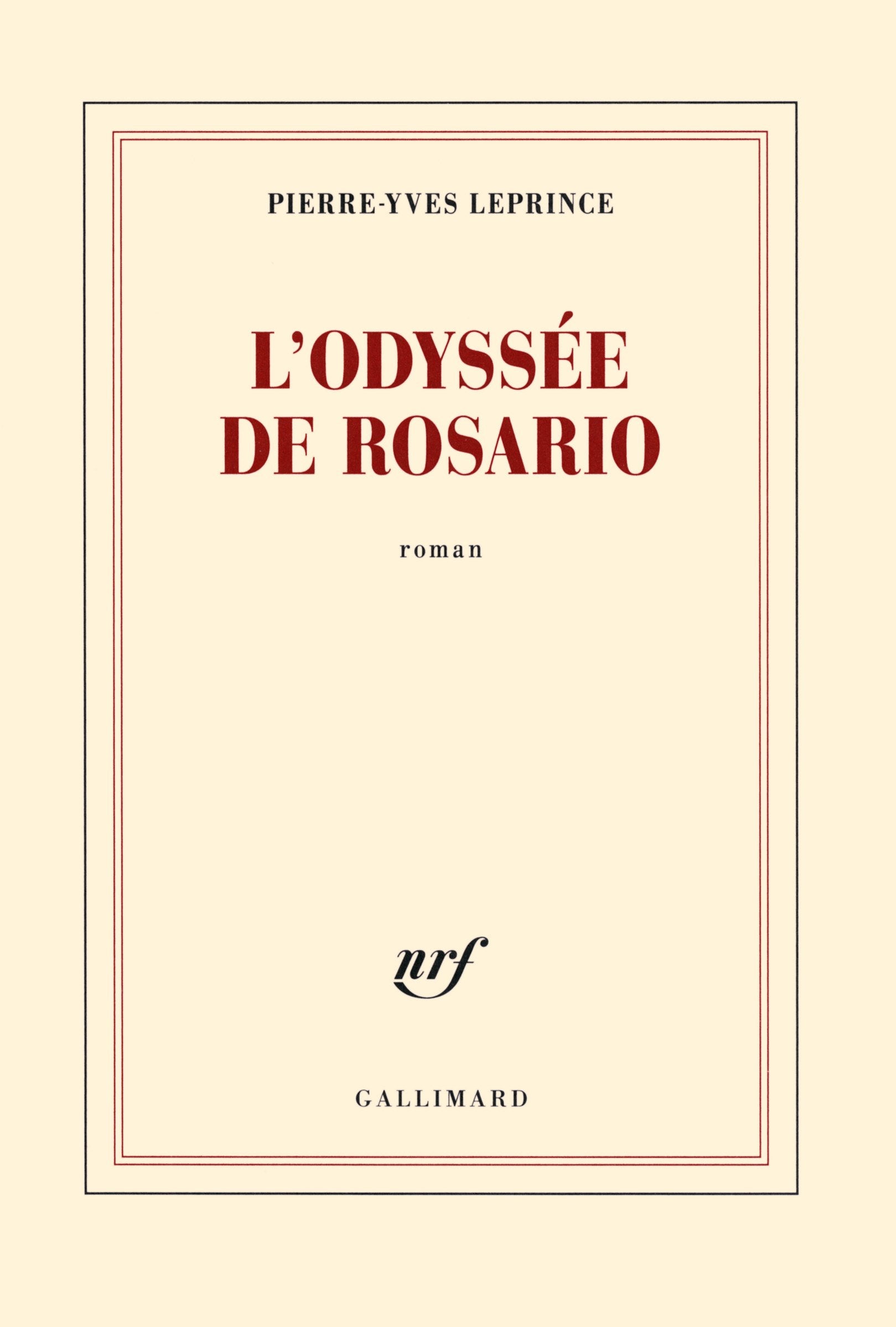 L'odyssée de Rosario book