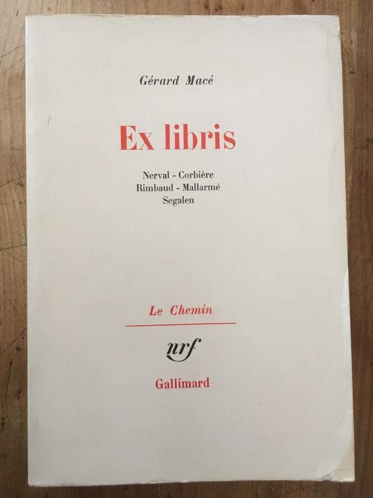 Ex-libris : Nerval, Corbière, Rimbaud, Mallarmé, Segalen book