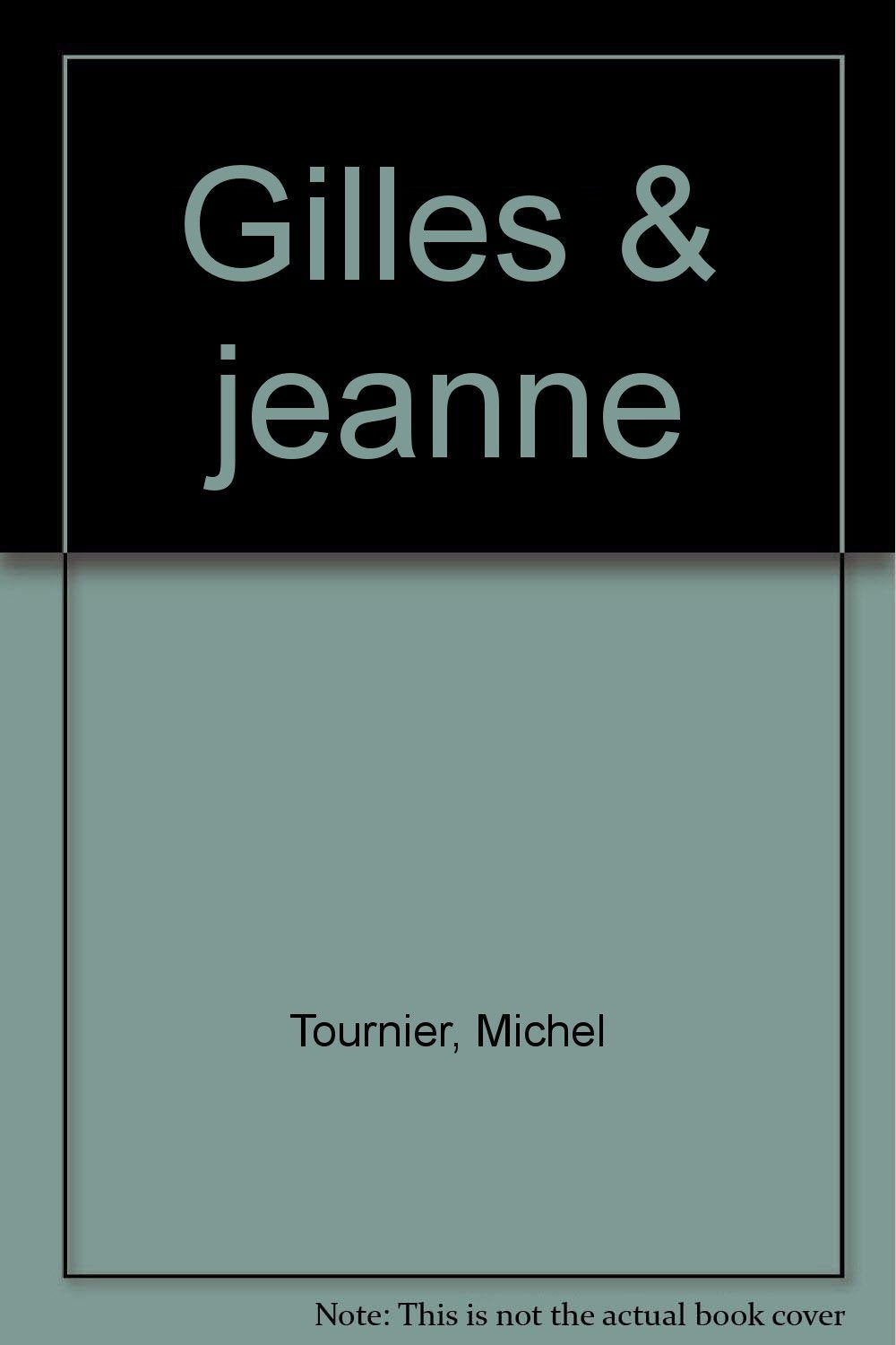 Gilles et Jeanne book