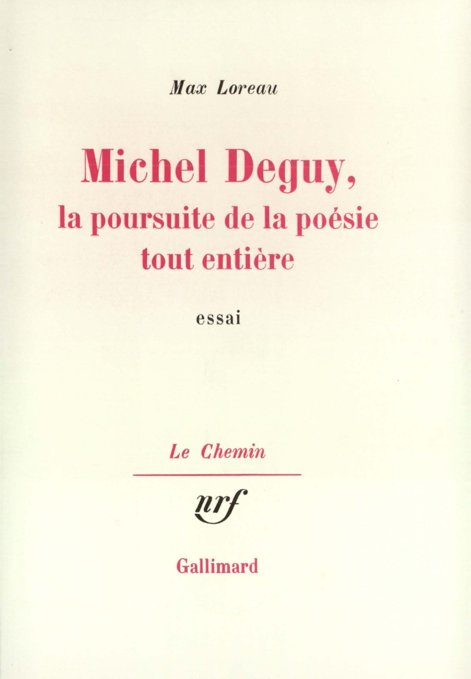 Michel Deguy, la poursuite de la poésie tout entière book