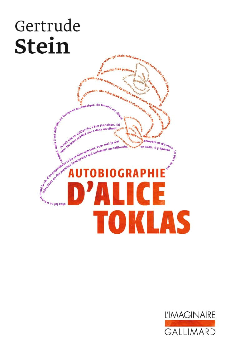Autobiographie d'Alice Toklas book