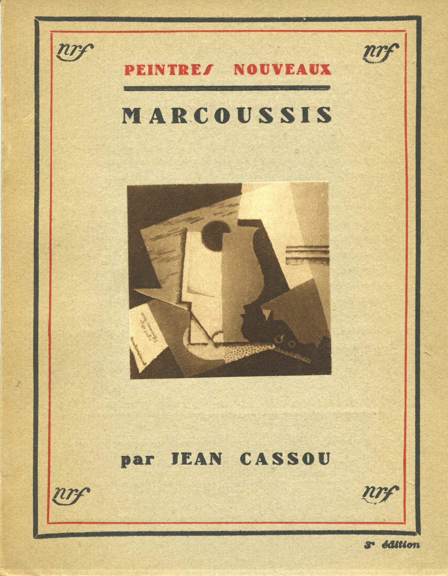 MARCOUSSIS: ETUDE CRITIQUE book