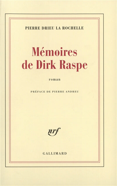Product Image: Mémoires de Dirk Raspe