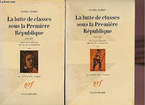 La Lutte des classes sous la première République : 1793-1797 book