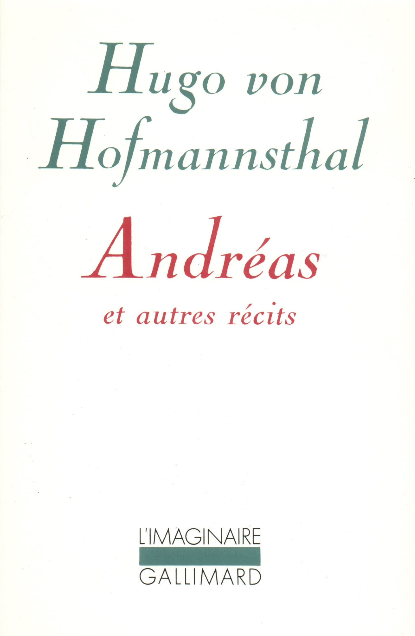Andréas et autres récits book