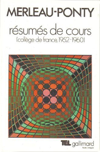 Résumés de cours au Collège de France : 1952-1960 Contemporary literature