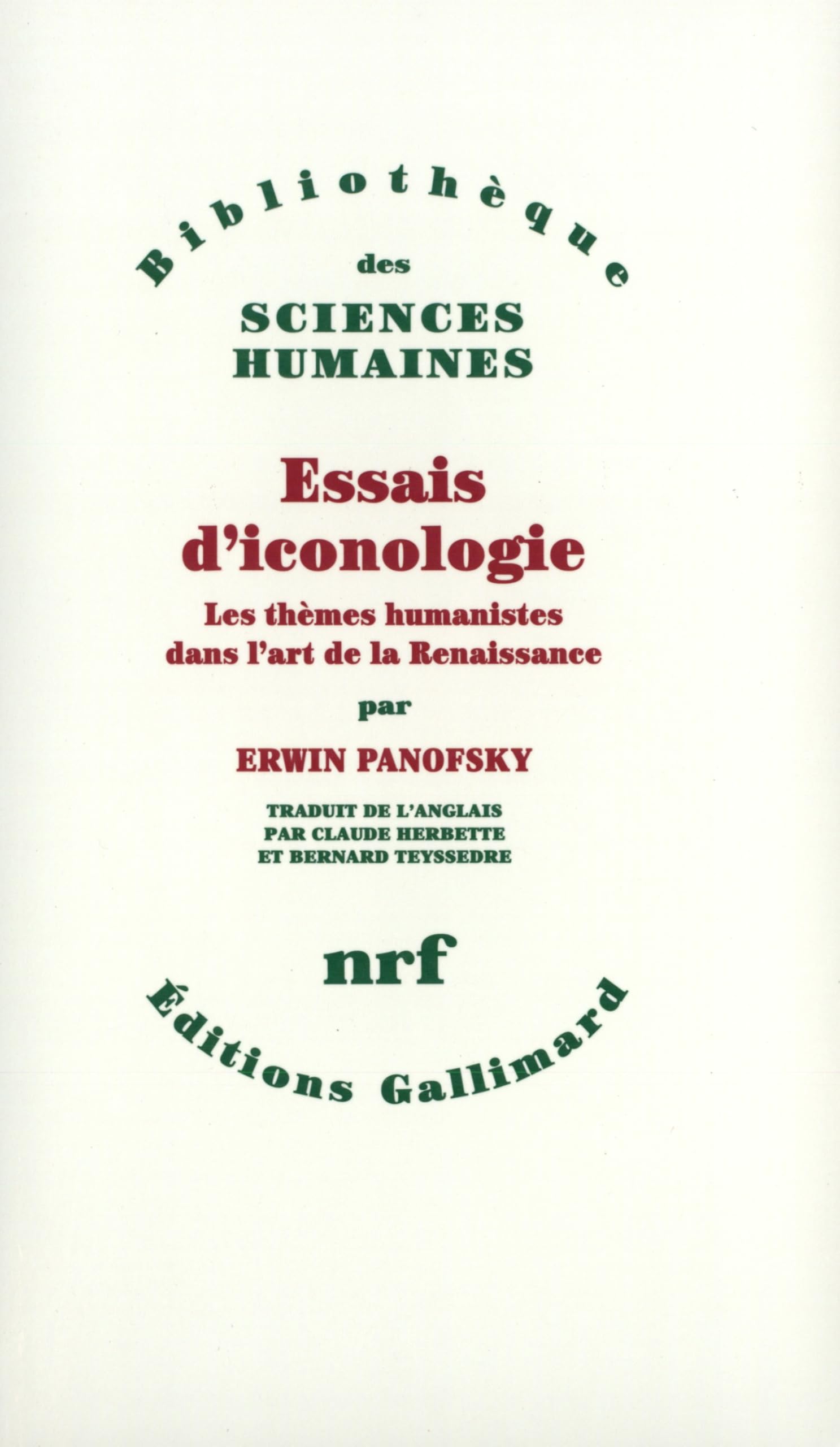 Essais d'iconologie: Thèmes humanistes dans l'art de la Renaissance book