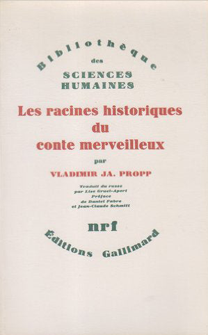 Les Racines historiques du conte merveilleux Essays & Short Stories