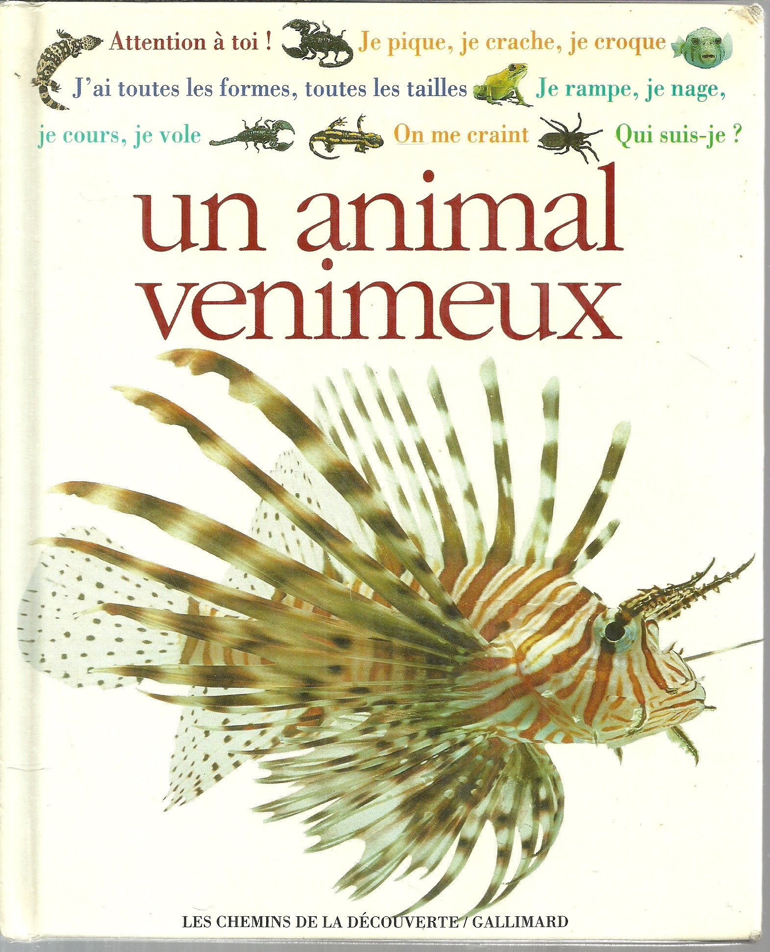 Un animal venimeux 102097 book
