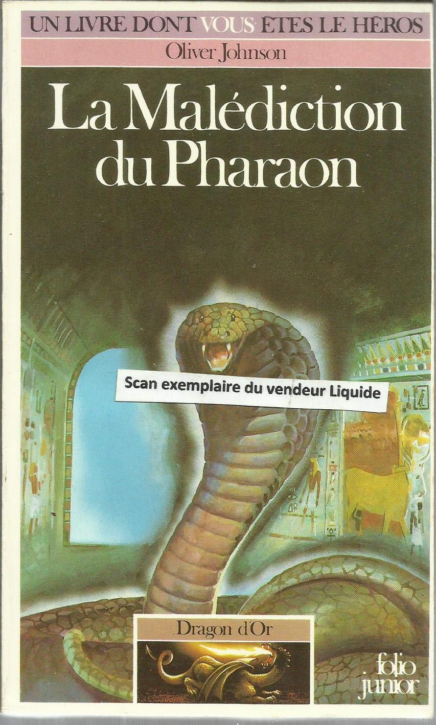 Dragon D'Or Tome 4 : La Malediction Du Pharaon Books
