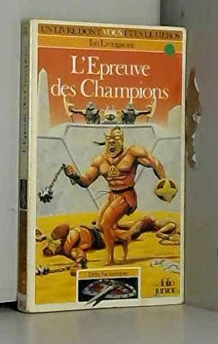 Defis Fantastiques : L'Epreuve Des Champions Books