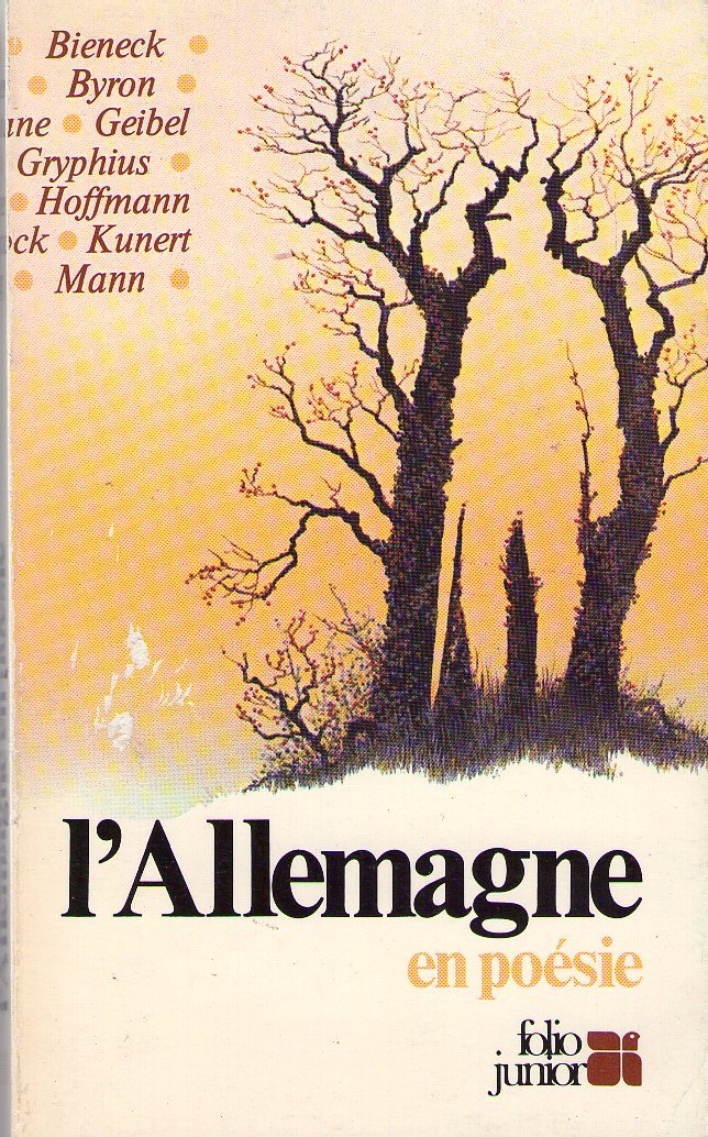 L'Allemagne en poésie Books